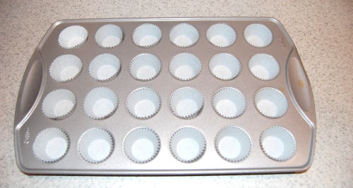 Mini cupcake pan