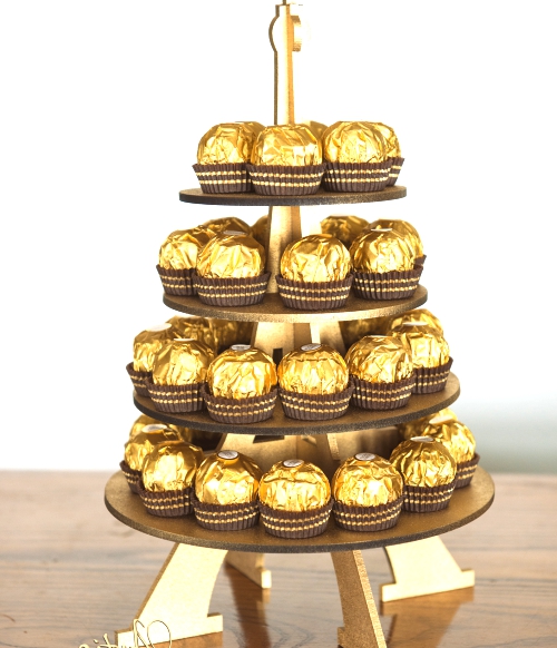 Chocolate or mini cupcake stand.