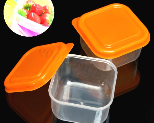 10Pcs Reusable Plastic Food Storage Containers Box Set.