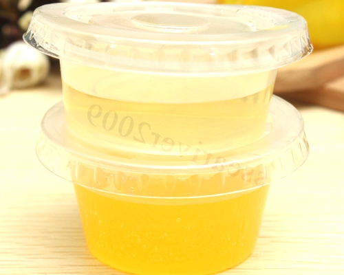 50pcs Disposable Clear Plastic Chutney Cups Food Container.