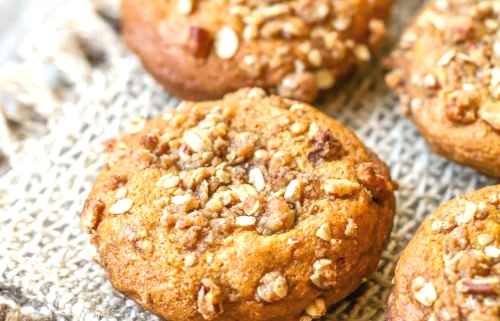 Easy Pumpkin Muffin Tops Recipe.