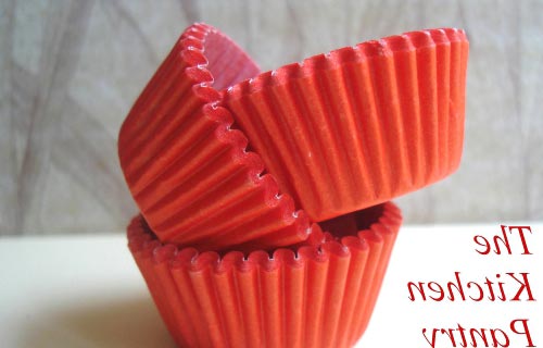 Solid Red Mini Cupcake Liners 50.