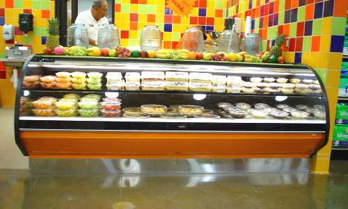 Bakery and Deli Display Cases.