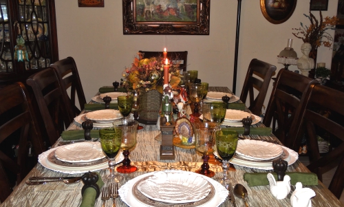 Thanksgiving Table.