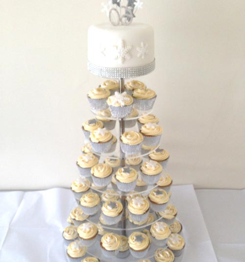 Cupcake Cake Holder Wedding Cupcake Stand For 100 Cupcakes 3 Tier Cupcake Stand Lemon Cupcakes Cupcake Tower Cupcakes.